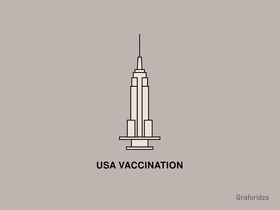 USA vaccination corona virus covid logo new york ny nyc us usa vaccination vaccine