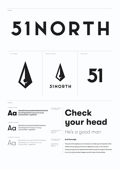 51North - Branding Basics 51north art direction brand identity branding custom type customtype logo typogaphy typography vector