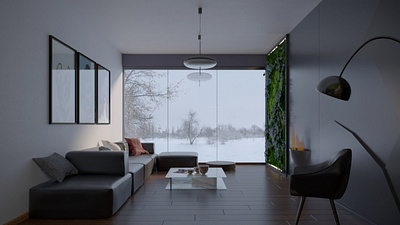 Nature design interior living room fitowall 3dmodeling architecture design efficiency energy inspiration interiordesign interiordesigning render sustainable