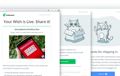 Wishround Email Templates