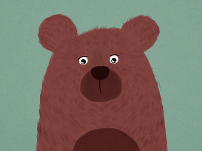 Furry bear 🐻 apple barcelona bear business catalunya design drawing enterpreneur fridadolfin graphicdesign graphicdesigner illustration ipad ipadpro ipadprocreate lettering oso procreate spain studio