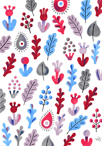 Flower pattern flower pattern flowers illustration illustration nature illustration surfacepattern surfacepatterndesign