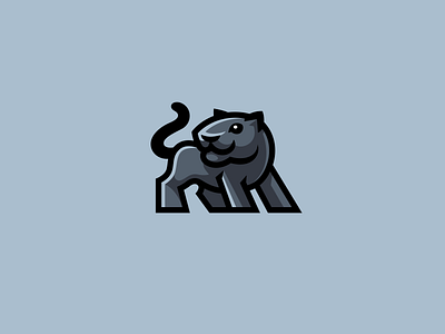 Panther animal animal logo big cat black panther blackpanther cat character creative cute jaguar kreatank logo mascot panther puma zoo