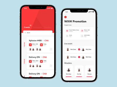 Event app app design application design designer event event app ios mobile mobile app design mobiledesign sport app ui ux