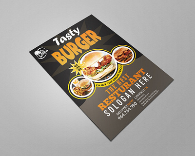 Restaurants Flyer Design branding brochure brochure mockup brochure template corporate branding corporate design corporate flyer crunch event flyer flyer design flyer template flyers flyers design party flyer restaurant