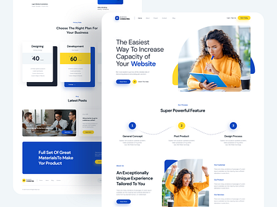 Business Landing business clean creative design landing landing design landing page landing page design landingpage ui uidesign uiux uix ux uxuidesign web web design webdesign website website design