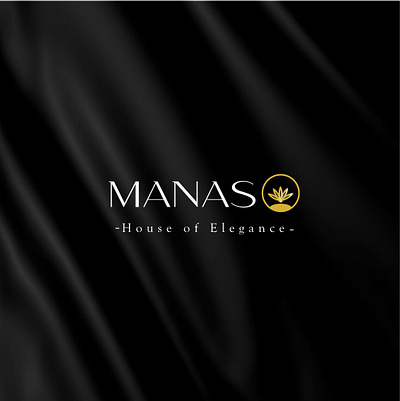 Manas design illustration logo minimal