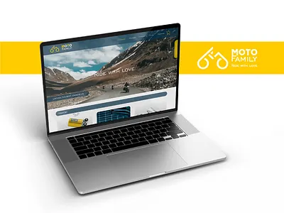 Moto family. Ui design. (Logo & pattern) e commerce identity branding logo logo design monitor motorbike pc store ui ui ux ui design ukraine ux web design wind winddesign winddesignua wordpress wordpress design