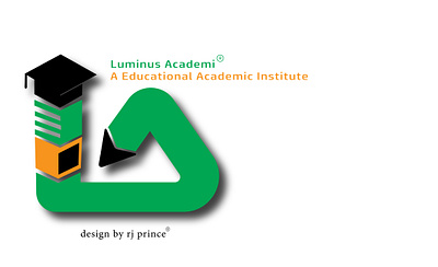 Luminus Academi Educational Logo Design (design by rj prince) branding brochure design business card calendar design design icon illustration logo typography ux