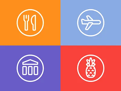 Daroff Design — Market Sector Icons — 1 branding design icon icon design iconography icons illustration illustrator vector