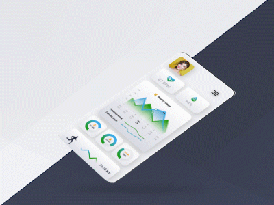 Example of Mobile App Minimal UI Customized Design