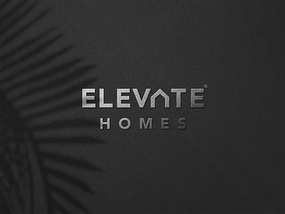 elevate home logo branding build construction design graphic home homes house identity illustration logo logo a day logodesign logotype real estate typography