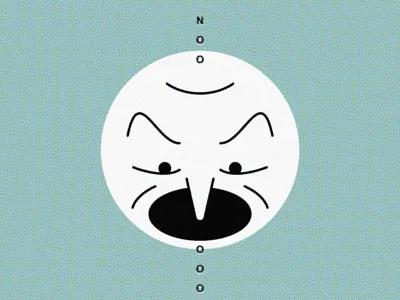 NOOOOO anger angry cartoon face frustrated furious incensed infuriated irate mad no nooooo portrait synonyms upset