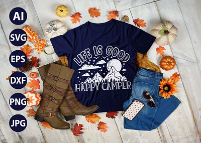 AWESOME Mountain Adventure HIKING TYPOGRAPHY T-SHIRT DESIGN