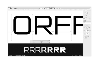 ORFF typeface preview behance d92studio dolejš download free glyphs inktrap new sans trial typeface typeface design typo typography wip