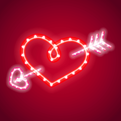 valentines neon light effect heart vector background bright celebration design effect glow heart holiday illuminated illustration light love neon romance romantic shape shiny symbol valentine vector