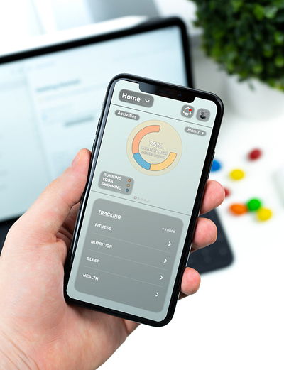 Habit Tracking App Mockup app design mockup ui ux