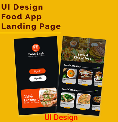 App UI Design app design app ui app ui design food app ui mobile app design ui