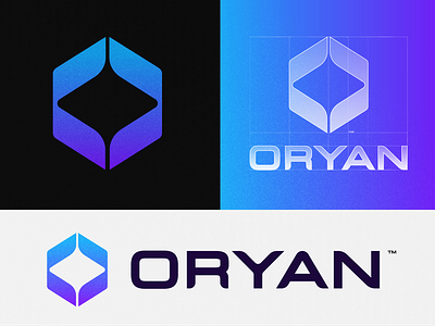 ORYAN brand identity branding custom type dbworkplay graphic design icon logo logo design logo designer logo dizajn logo dizajner logo inspiration logo symbol logomark logotype modern icon modern logo modernist symbol type