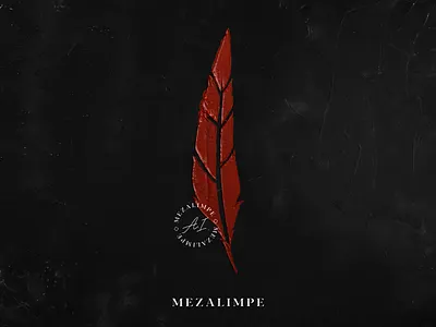 Mezalimpe feather branding feather handmade hunting mezalimpe painting paintings wine