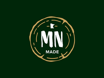 Minnesota Rings badge clothing clothing brand illustration rings trees