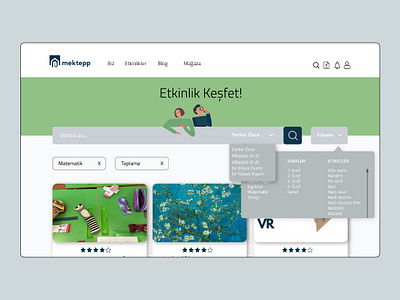 Mektepp Website 2 design figma illustration illustrator minimal ui uiux ux website website design