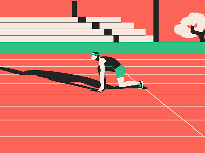 VUO- Health blogillustration character drawing health healthcare illustration people runing