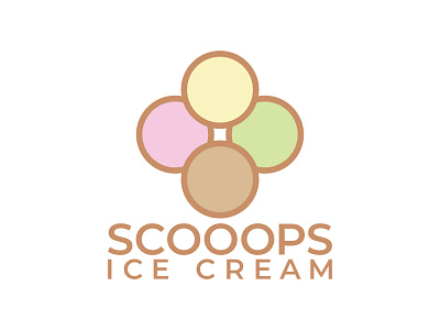 DAY27 IceCream branding browncatdesign dailylogochallenge dailylogochallengeday27 logo logodesign logodesigner