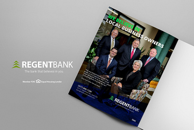 Magazine Article - Regent Bank banking magazine magazine ad springfield tulsa