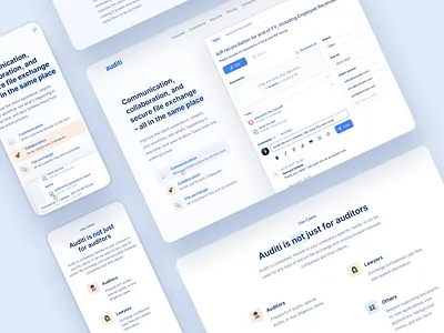 🏠 Auditi Homepage - Features audit audit app audit software clean clean design clean ui clean ui ux features page finance finance app finance dashboard product page saas design saas website ui ux ui design webdesign