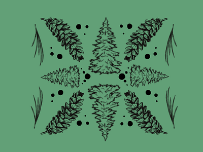 Symmetry of Nature P.2 brandidentity cannabis branding cannabis design cannabis packaging forest illustration label design logo design nature package design symmetry tree