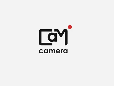 Camera Logo Design Concept branding camera camera logo design flat logo
