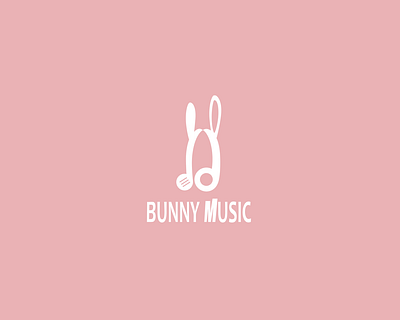 Bunny Headset Logo Concept bunny bunny logo headset logo