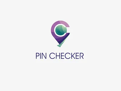 Pin Checker Logo Concept design logo modern pin pin logo pineapple