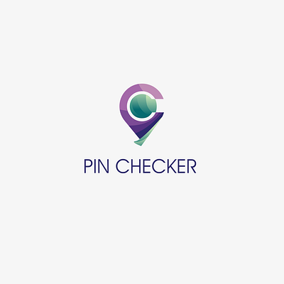 Pin Checker Logo Concept design logo modern pin pin logo pineapple