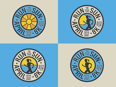 Sunny Options circle colors logo design logo options logos race runners sun tshirt designs