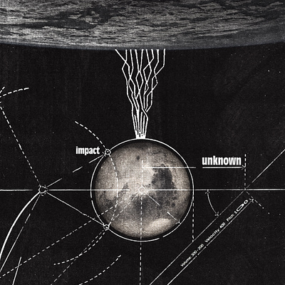 #collageretreat 085. 01/27/2021. collage collage art collage retreat diagram digital collage distorted type lightning sbh space surreal textured the shop typography weird