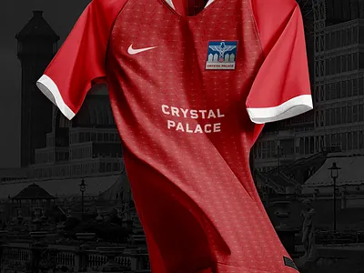 Crystal Palace Jersey (Concept) branding design football icon illustration illustrator jersey logo minimal soccer soccer logo vector