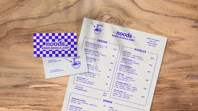 'Noods' Branding - Bondi Beach Noodle Joint and Bar bar logo brand brand design branding business card cafe cafe branding cafe logo design identity illustration menu design print design restaurant restaurant branding typography