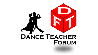 Dance Teacher Forum logo 2 book cover design book covers branding business card business card design creative business card design illustration logo uniqe business card