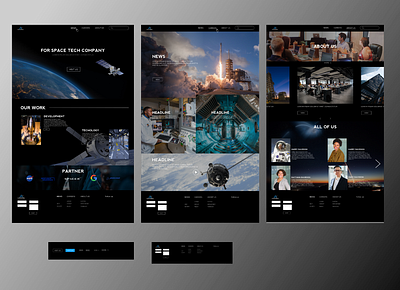 Web 1920 1 design juniorui space ui uidesign ux uxdesign web