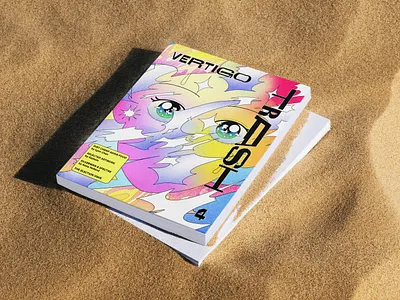 Vertigo Magazine Vol 5: TRASH book cover book cover design brand design branding design editorial editorial design editorial illustration illustration magazine magazine ad magazine cover magazine design magazine illustration zine
