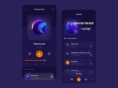 Music Player Exploration clean cover dark dark mode dark ui figma glassmorphism media media player modern music music app music player neumorphic neumorphic design neumorphism player playing playlist song