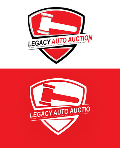 Legacy Auto Auction brand or company icon illustration logo logo design moden unick unique unique logo vector