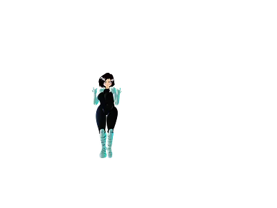 Gally C animation design gunnm illustrator process flow