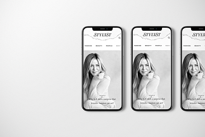 Responsive Mobile Design — UI/UX Project brand identity cover magazine editorial fashion figmadesign magazine mobile design online magazine product design responsive design typography ui ui design visual design web design web flow website