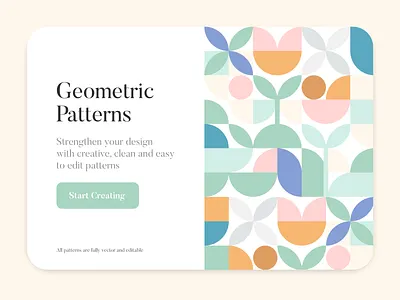 Geometric Patterns Background app background branding colorful design flat geometric getillustrations pattern seamless ui ui ux ui design ux vector website