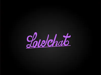 lovechat branding concept design digital digitallettering handtype illustator latin letter letterart lettering logo logotype typography vector