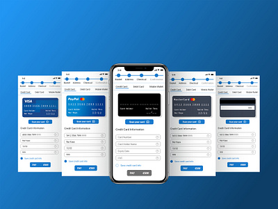 Checkout Page - App -UI adobe xd app checkout form checkout page checkout process credit card credit card checkout creditcards dailyui dailyuichallenge design ios payment ui ux