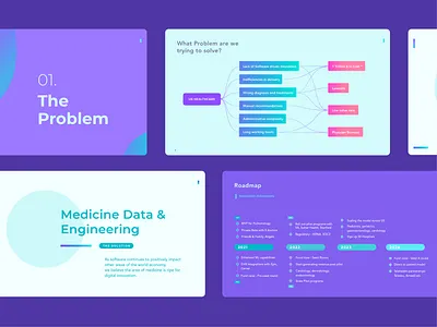 AI for Healthcare ai artificial intelligence data data viz healthcare infographics information design pitch presentation presentation design presentation layout presentation template slide deck